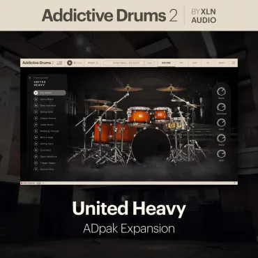 Addictive Drums 2 - United Heavy ADpak thumbnail