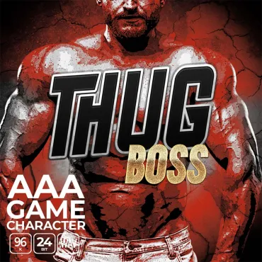 AAA Game Character Thug Boss thumbnail