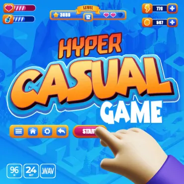 Hyper Casual Game UI thumbnail