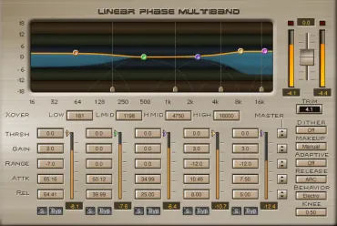 Linear Phase Multiband Compressor thumbnail