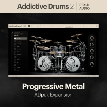 Addictive Drums 2: Progressive Metal ADpak  thumbnail