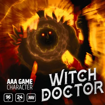 AAA Game Character Witch Doctor thumbnail