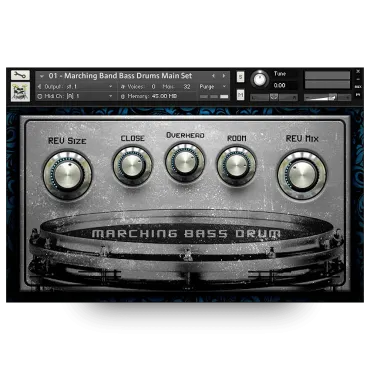 Marching Bass Drums thumbnail