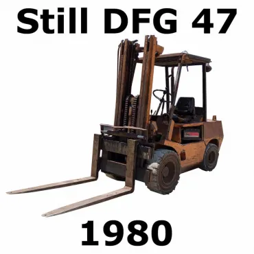 Still DFG 47 1980 forklift thumbnail