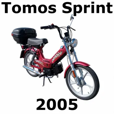 Tomos Sprint 2005 moped motorcycle thumbnail