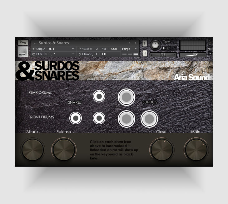 Aria Sounds - Aria Drums and Percussion Bundle Screenshot 3