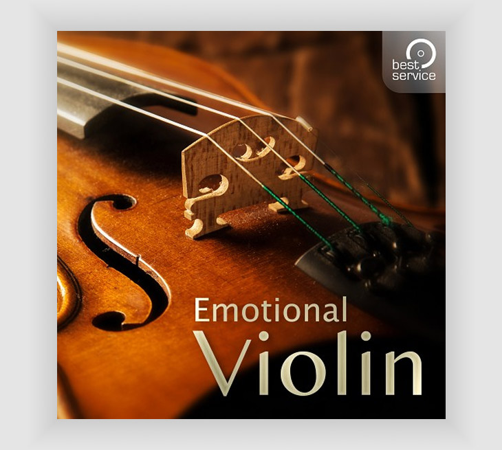 Best Service - Emotional Violin Kontakt Instruments Software GUI Artwork