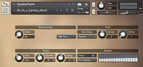 Genera Studios - Spooky Piano Screenshot 2