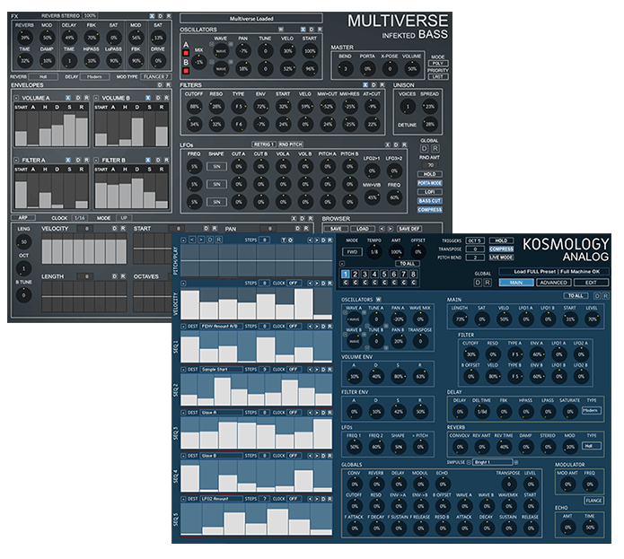 HG Sounds - Mega Collection Kontakt Instruments Software GUI Artwork
