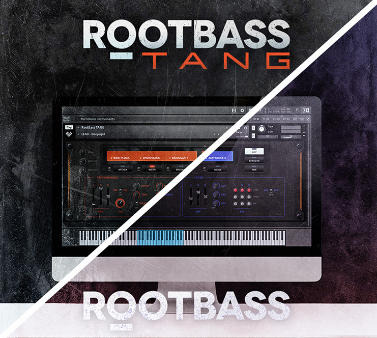 Pornofonic Instruments - RootBass Bundle Kontakt Instruments Software GUI Artwork