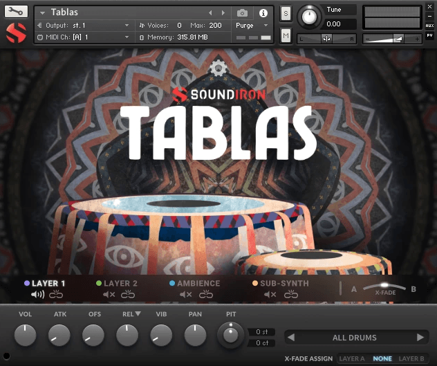 Soundiron - Tablas Screenshot 2