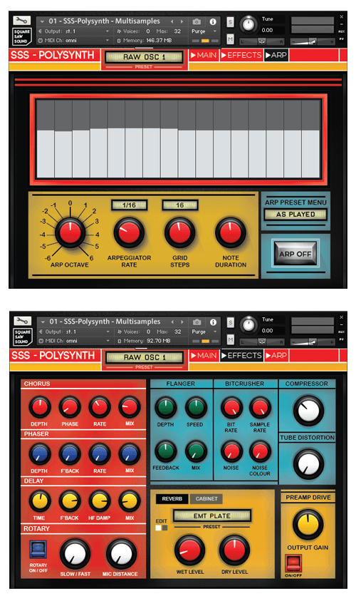 Square Saw Sound - SSS-Polysynth Screenshot 4