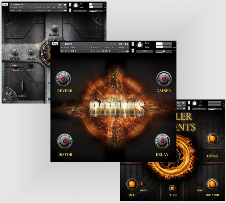 TH Studio - TH Studio Bundle Kontakt Instruments Software GUI Artwork