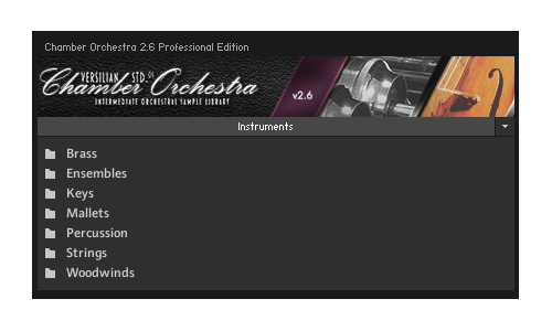 Versilian Studios - Chamber Orchestra 2 - Professional Edition Screenshot 2