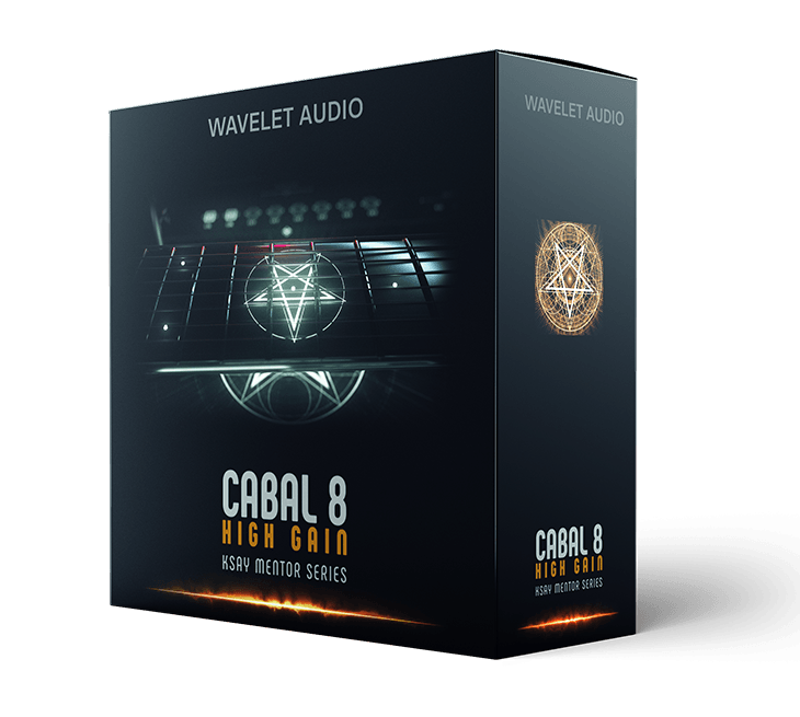 Wavelet Audio - Cabal 8: Hi-Gain Kontakt Instruments Software GUI Artwork