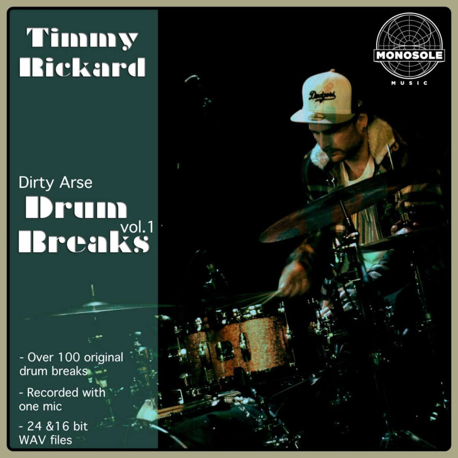 100 Akres Ltd. - Timmy Rickard presents Dirty Arse Drum Breaks v1 Sample Packs Software GUI Artwork