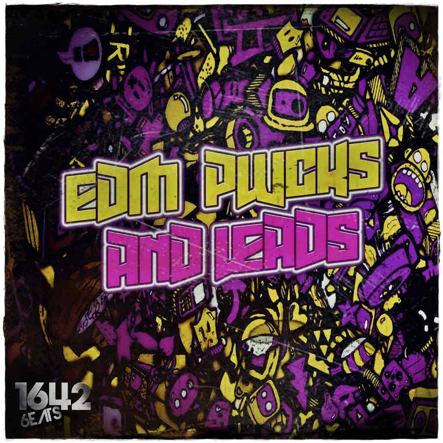 1642 Beats - EDM Plucks & Leads Vol. 1  Sample Packs Software GUI Artwork