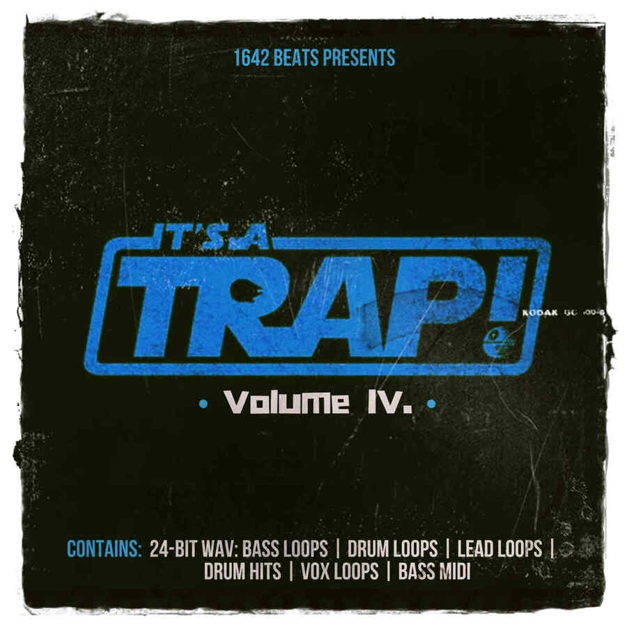 1642 Beats - Its a Trap IV Sample Packs Software GUI Artwork
