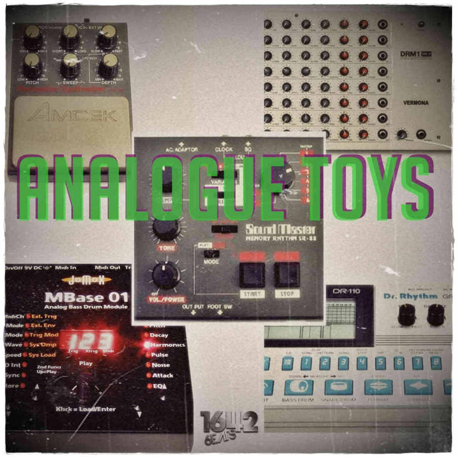 1642 Beats - Analogue Toys Sample Packs Software GUI Artwork