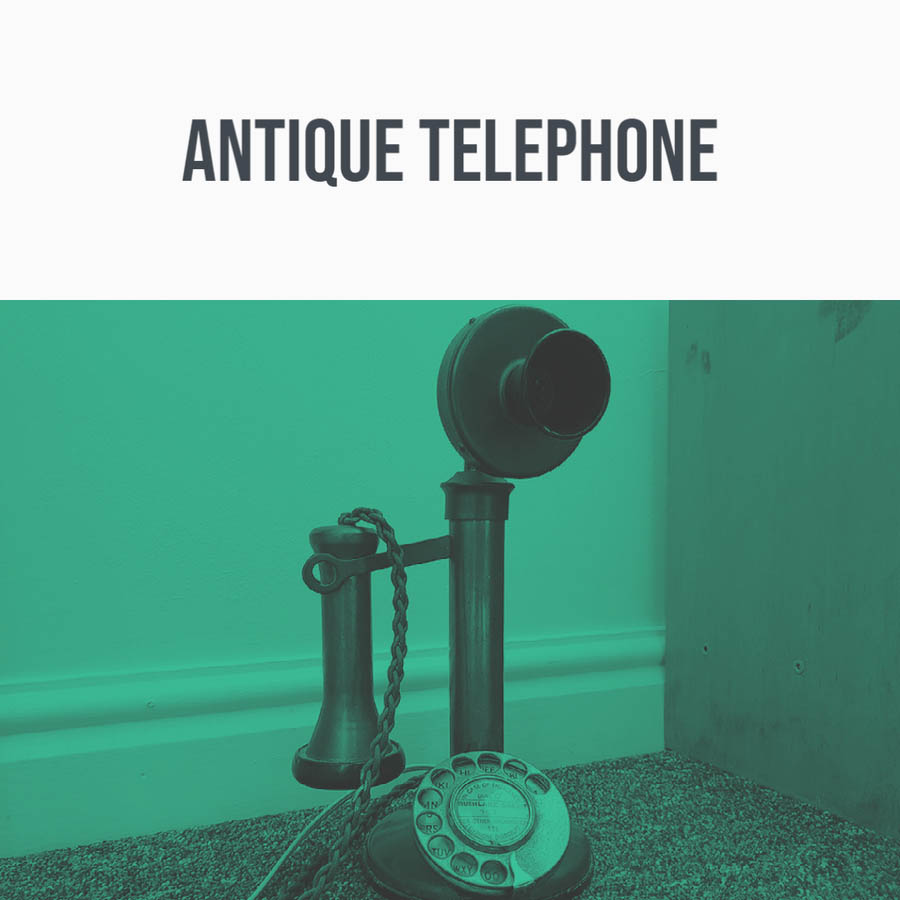 344 SFX - Antique Telephone Sample Packs Software GUI Artwork