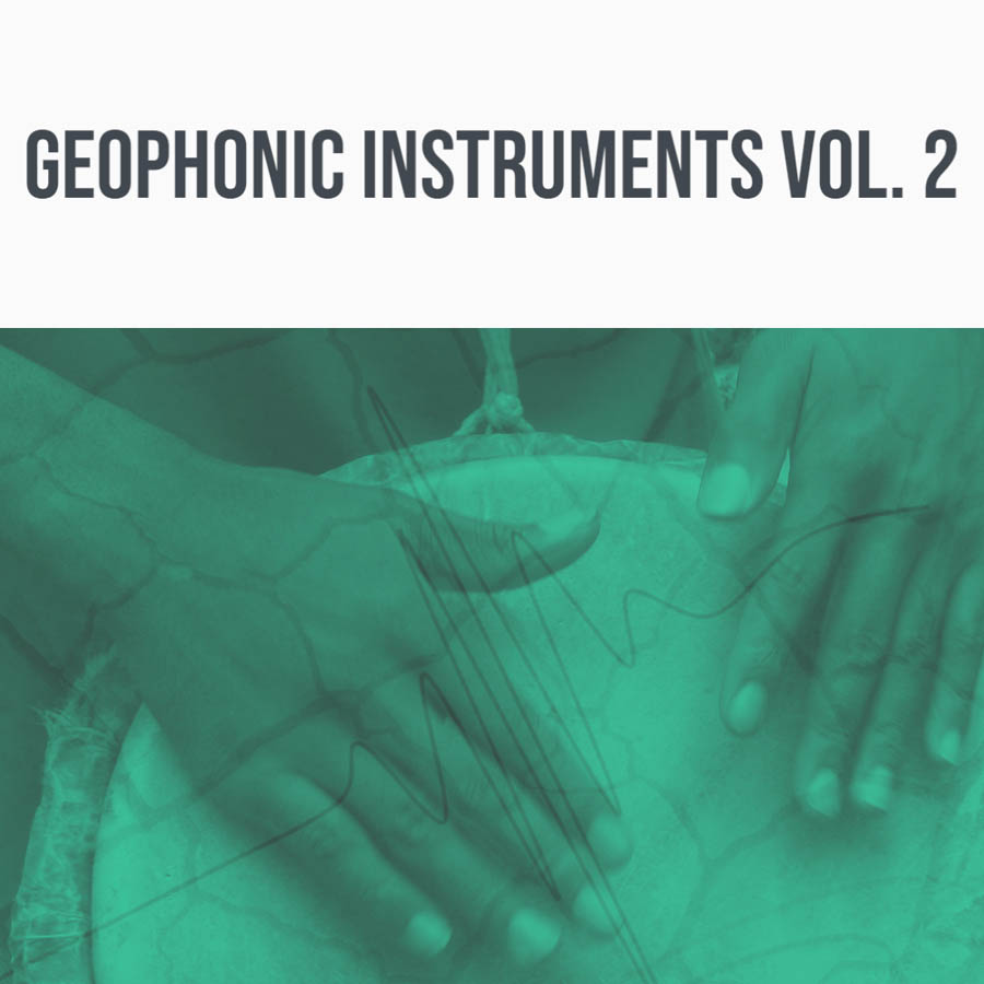 344 SFX - Geophonic Instruments Vol. 2 Sample Packs Software GUI Artwork