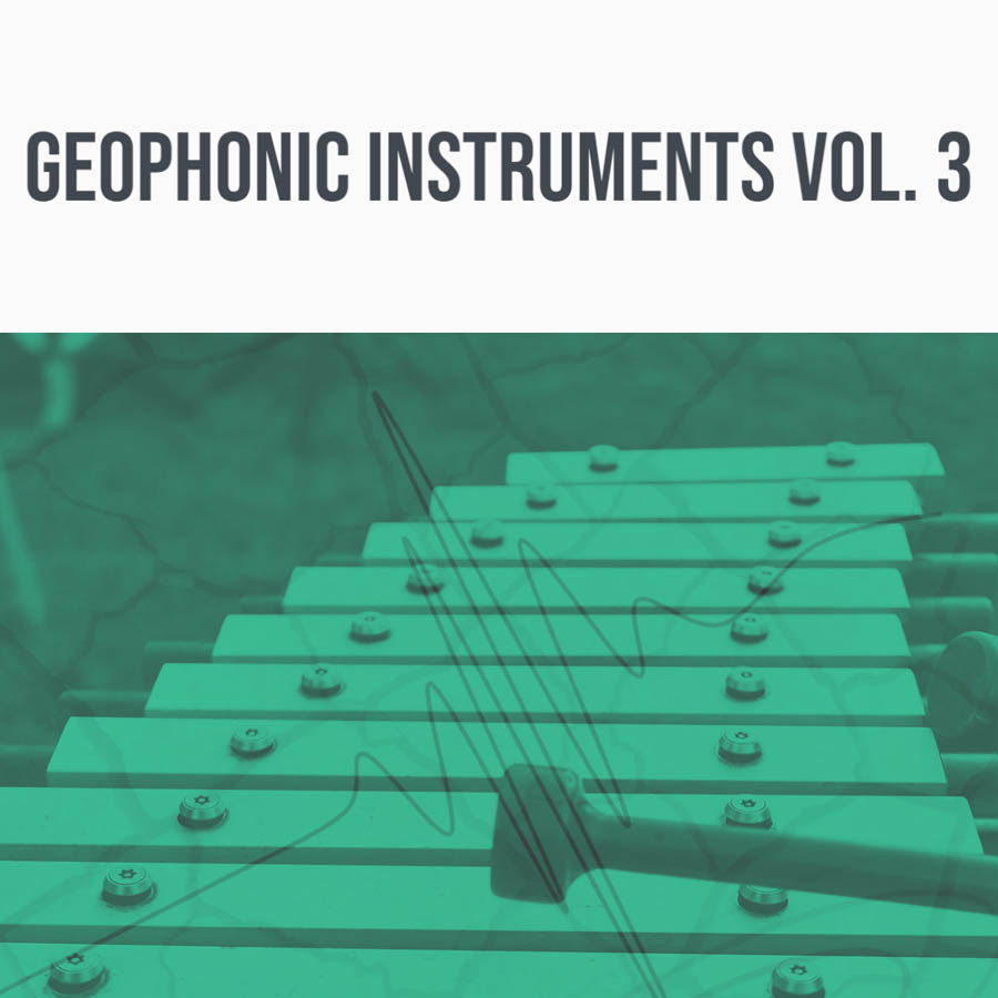 344 SFX - Geophonic Instruments Vol. 3 Sample Packs Software GUI Artwork