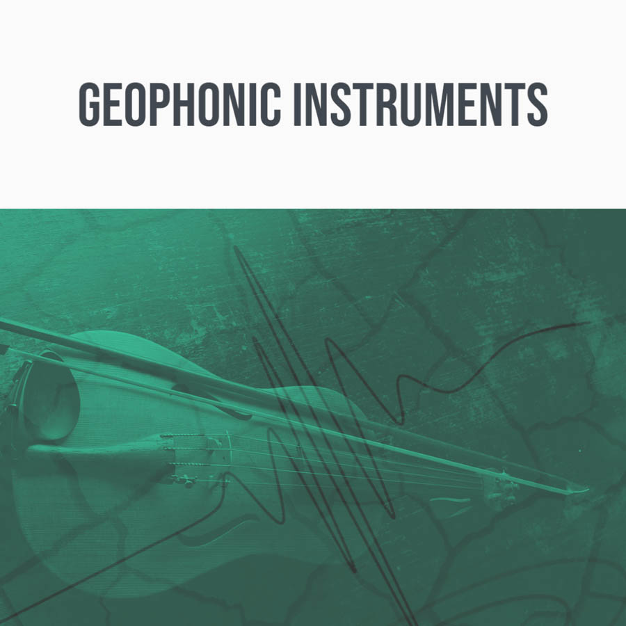 344 SFX - Geophonic Instruments Sample Packs Software GUI Artwork