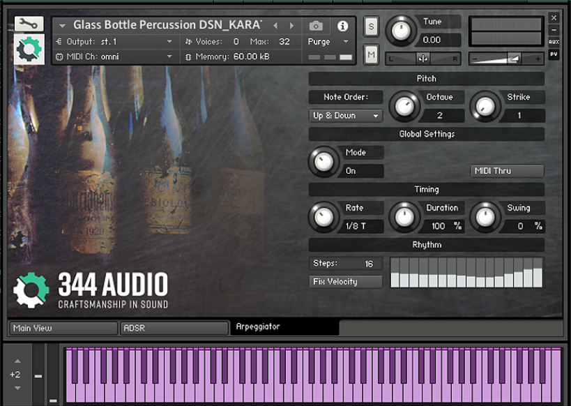 344 SFX - Glass Bottle Percussion  Screenshot 3