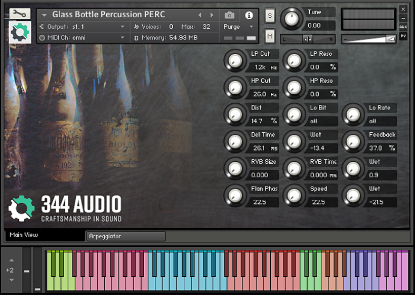 344 SFX - Glass Bottle Percussion  Screenshot 2