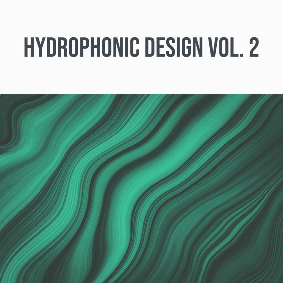 344 SFX - Hydrophonic Design Vol. 2 Sample Packs Software GUI Artwork