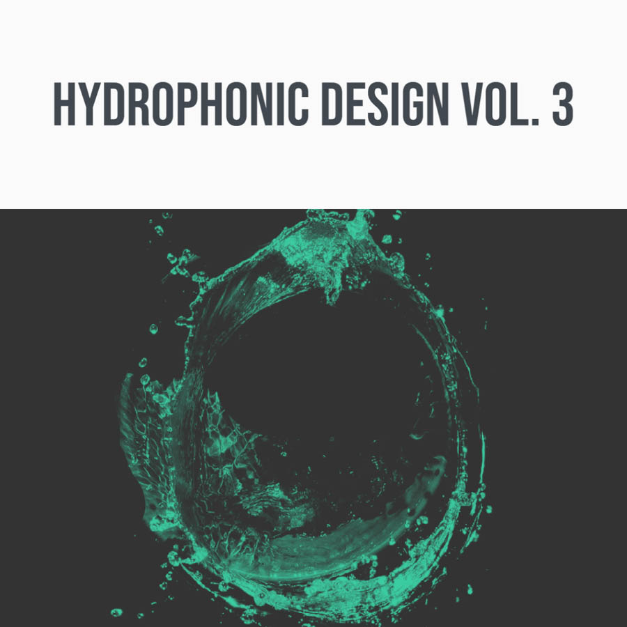 344 SFX - Hydrophonic Design Vol. 3 Sample Packs Software GUI Artwork