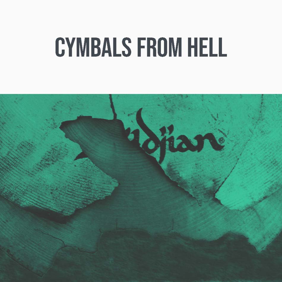 344 SFX - Cymbals from Hell Sample Packs Software GUI Artwork