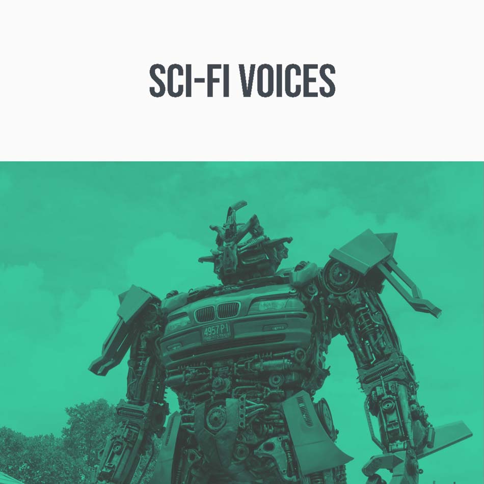 344 SFX - Sci-fi Voices Sample Packs Software GUI Artwork