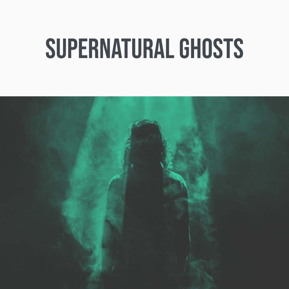 344 SFX - Supernatural Ghosts Sample Packs Software GUI Artwork