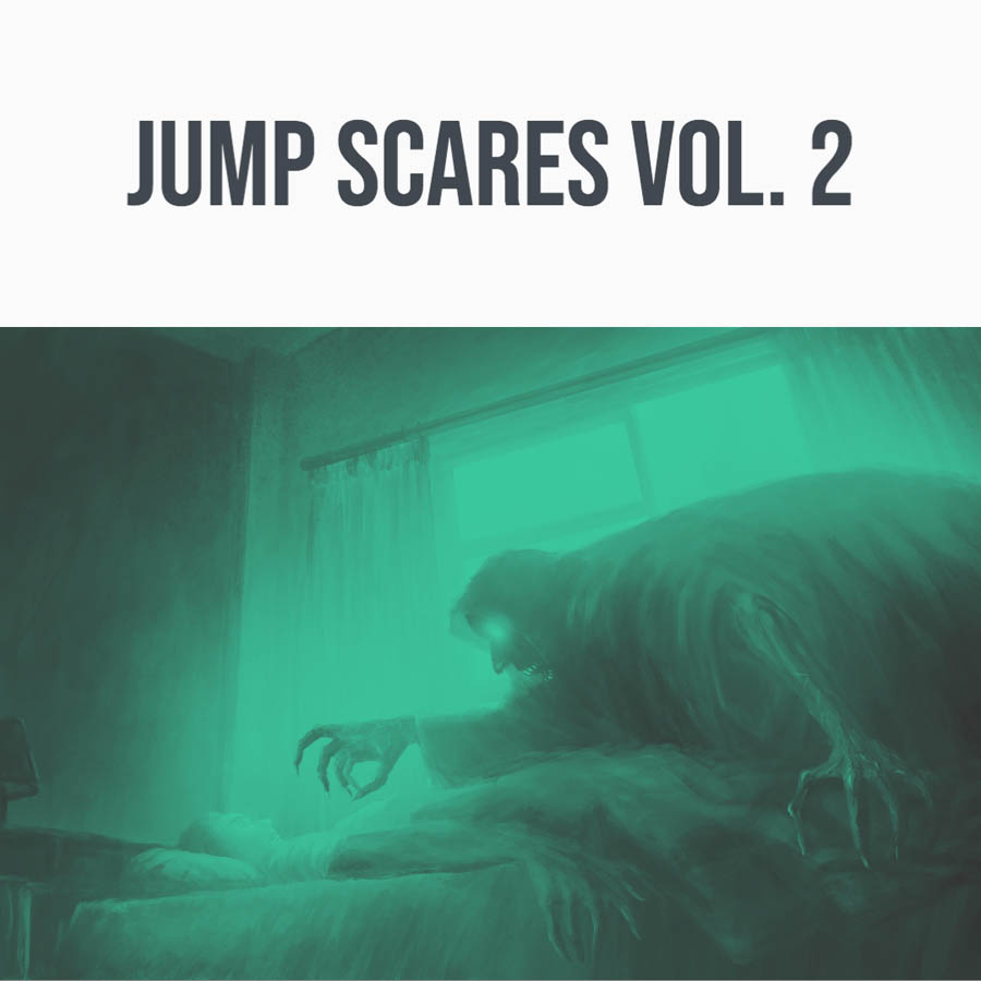 344 SFX - Jump scares Vol. 2 Sample Packs Software GUI Artwork