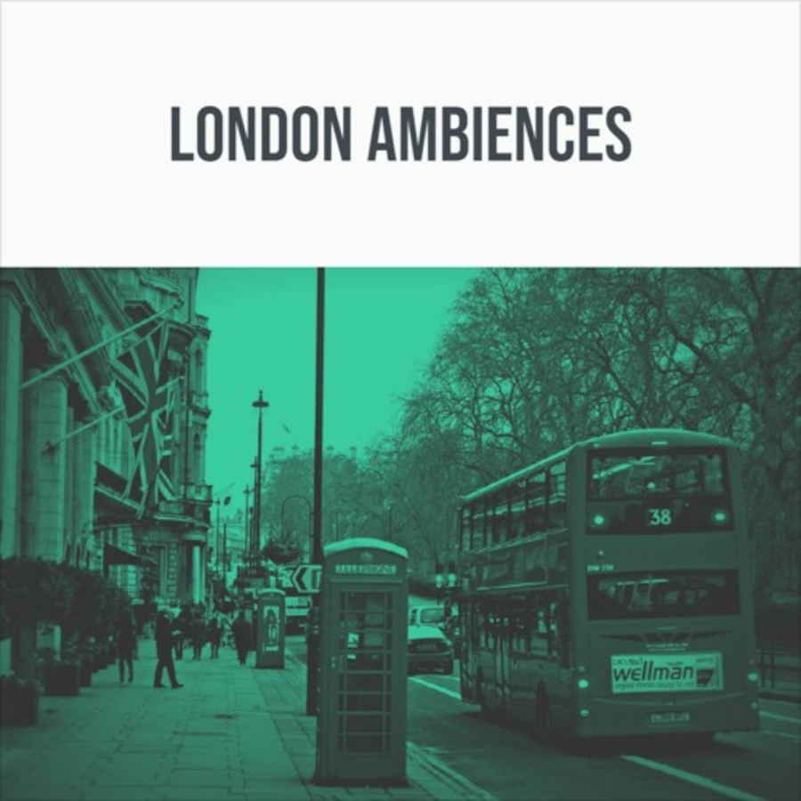 344 SFX - London Ambiences Sample Packs Software GUI Artwork