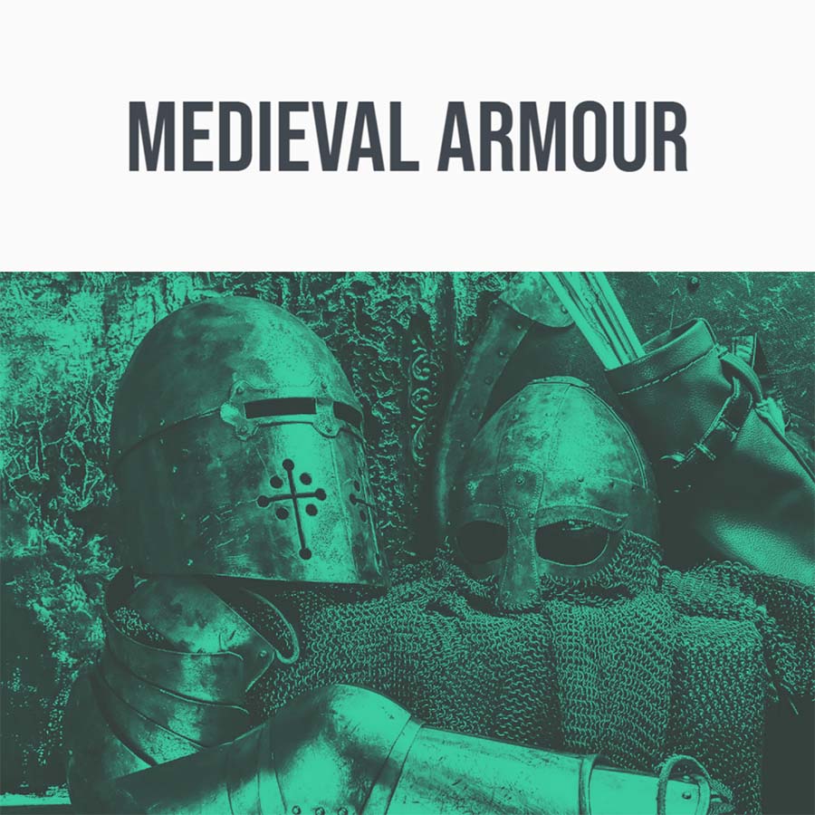 344 SFX - Medieval Armour Sample Packs Software GUI Artwork
