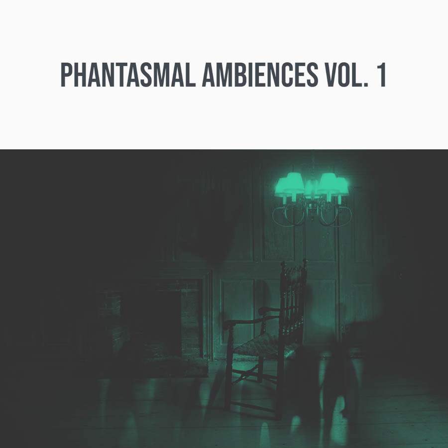 344 SFX - Phantasmal Ambiences Vol. 1 Sample Packs Software GUI Artwork