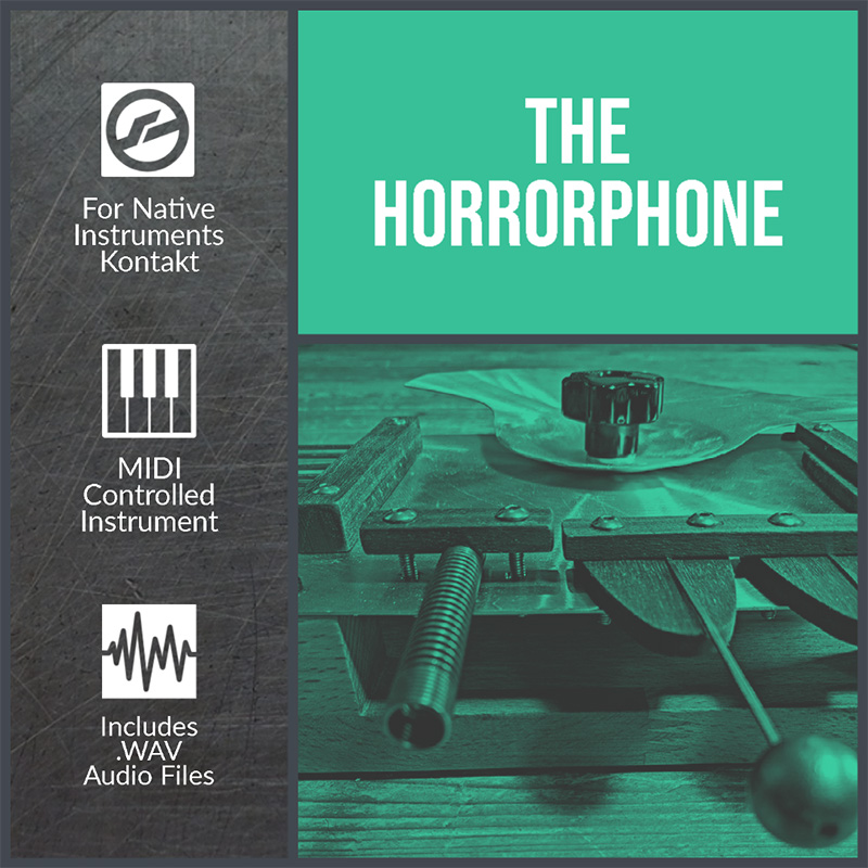 344 SFX - The Horrorphone Kontakt Instruments Software GUI Artwork