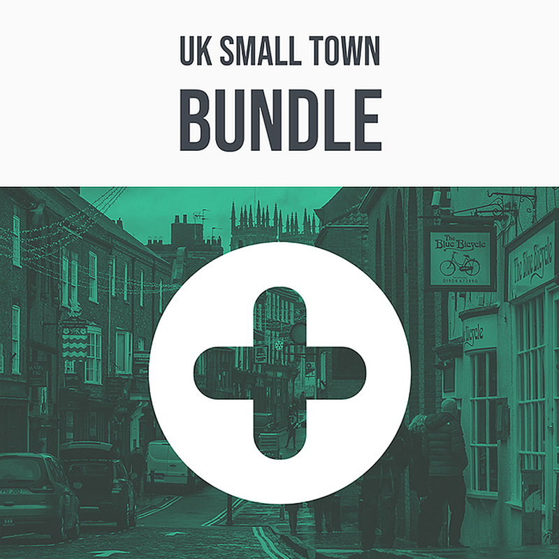 344 SFX - UK Small Town Bundle Sample Packs Software GUI Artwork