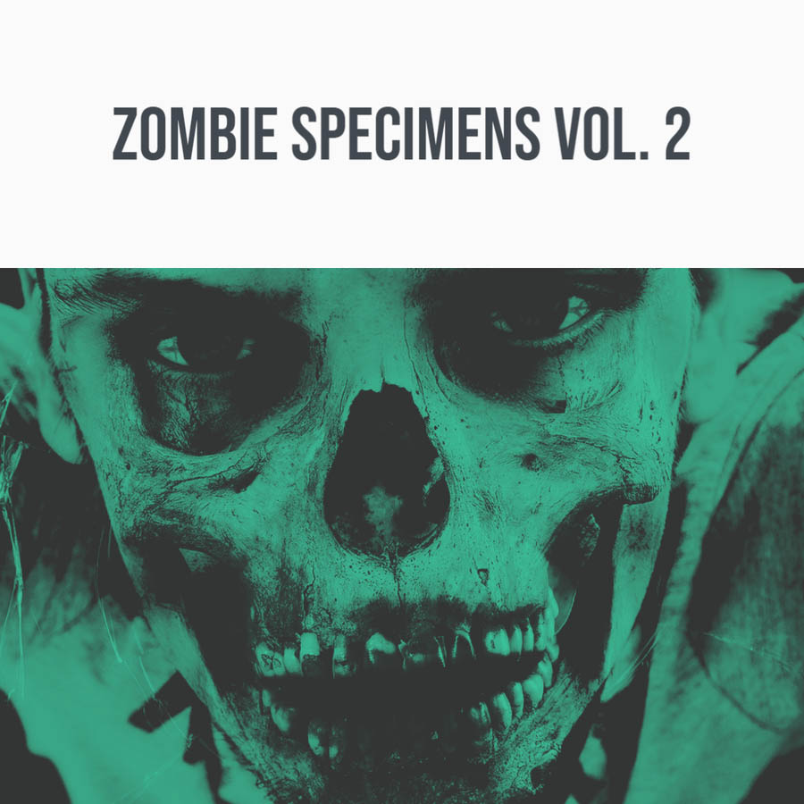 344 SFX - Zombie Specimens Vol. 2 Sample Packs Software GUI Artwork