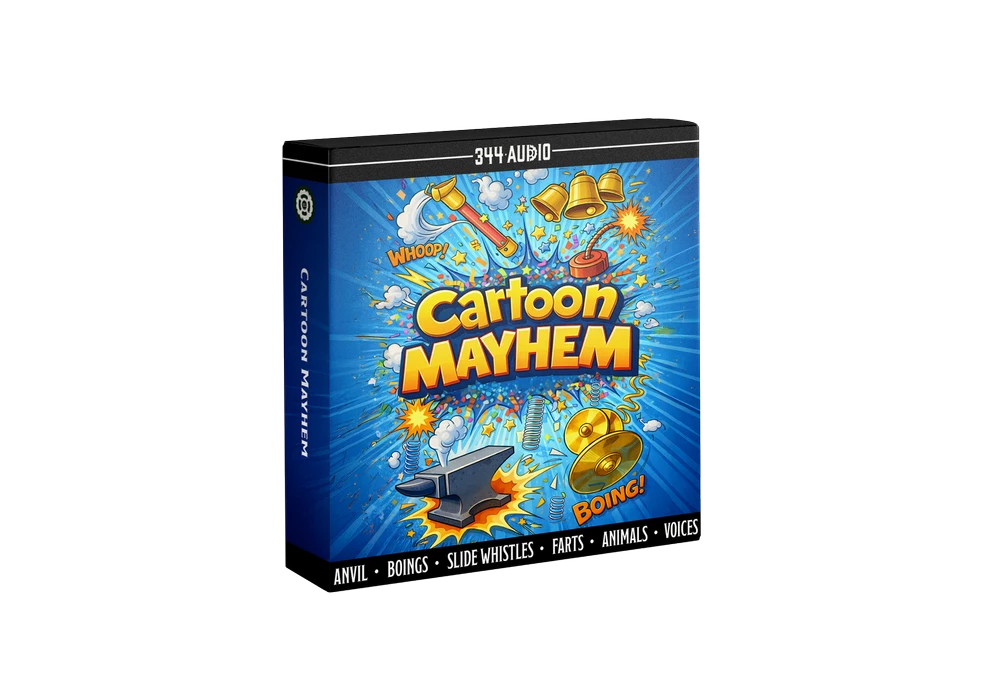 344 SFX - Cartoon Mayhem - Mini Pack Sample Packs Software GUI Artwork
