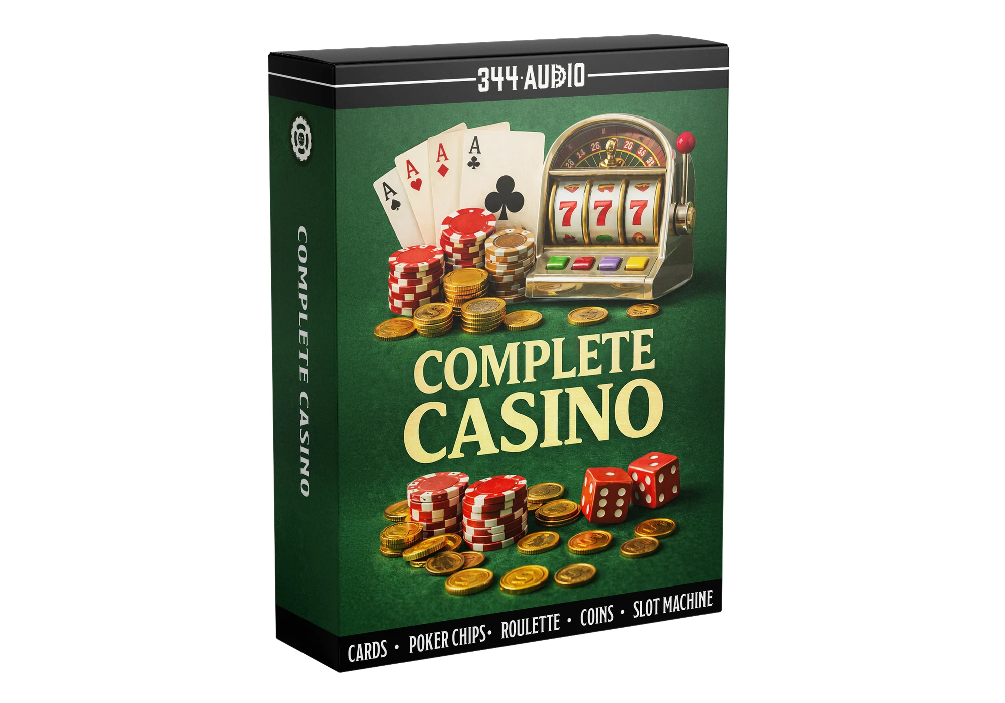 344 SFX - Complete Casino Sample Packs Software GUI Artwork