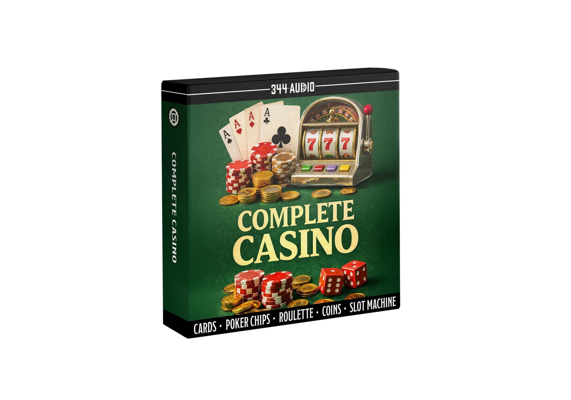 344 SFX - Complete Casino - Mini Library Sample Packs Software GUI Artwork