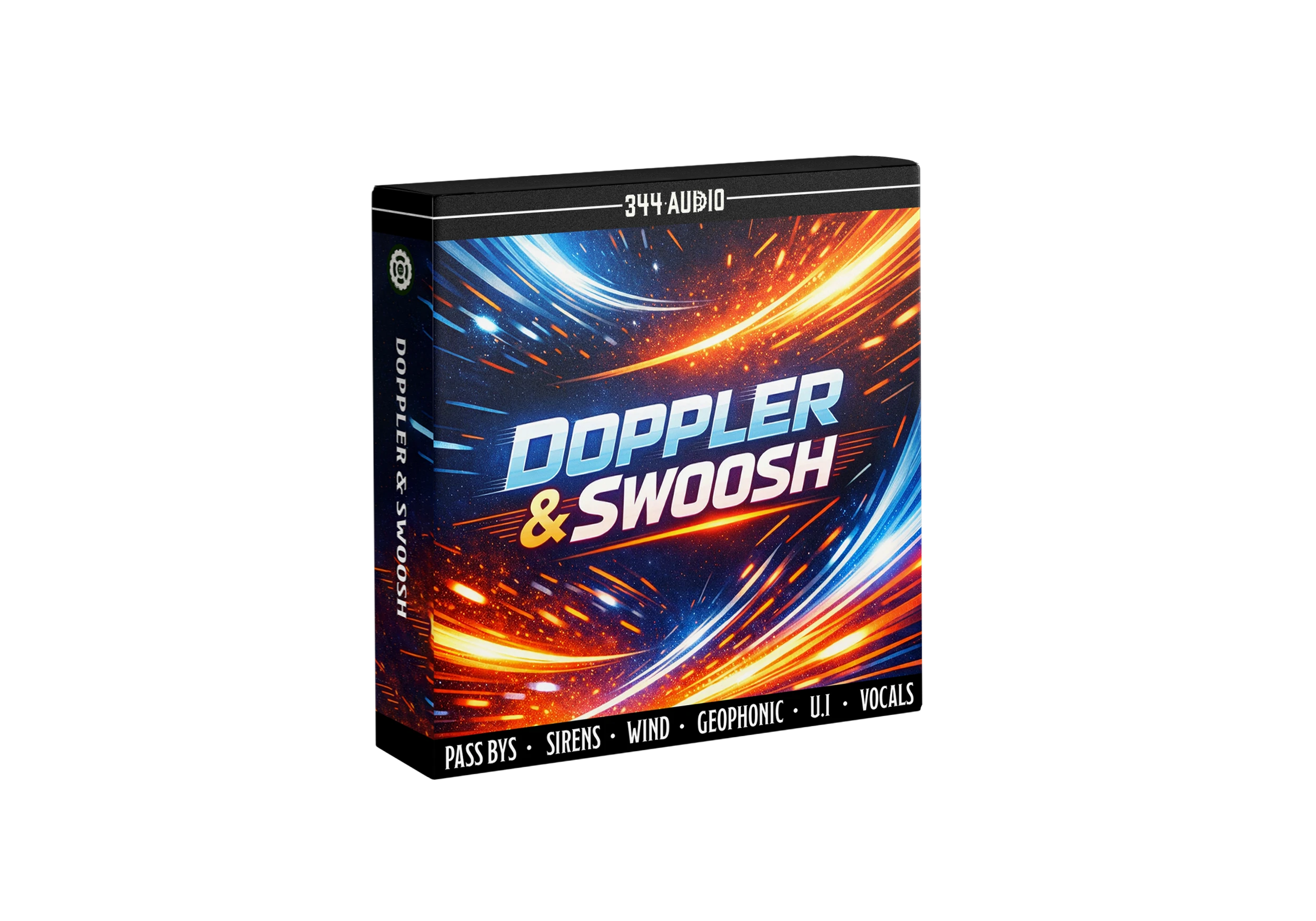 344 SFX - Doppler & Swoosh - Mini Sample Packs Software GUI Artwork