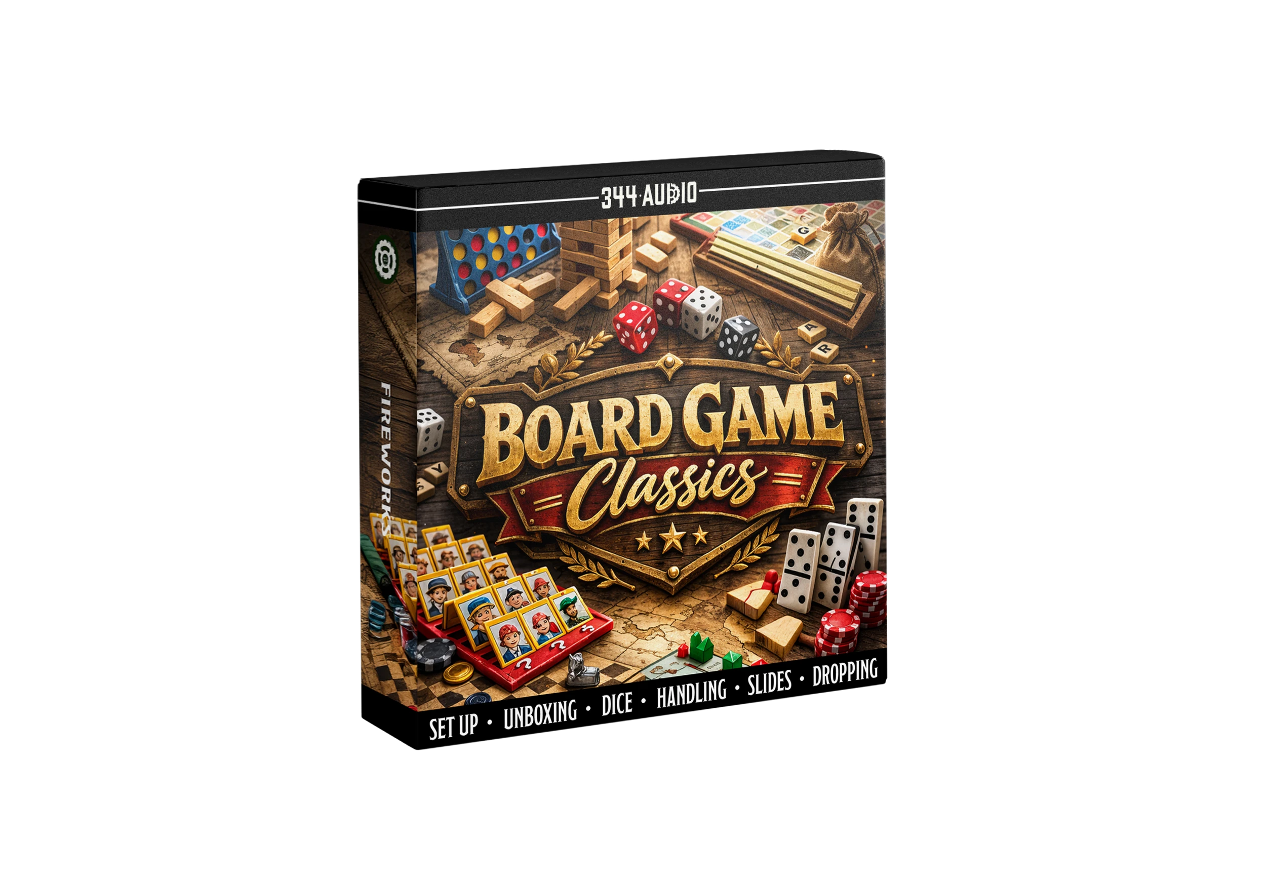 344 SFX - Board Game Classics - Mini Sample Packs Software GUI Artwork