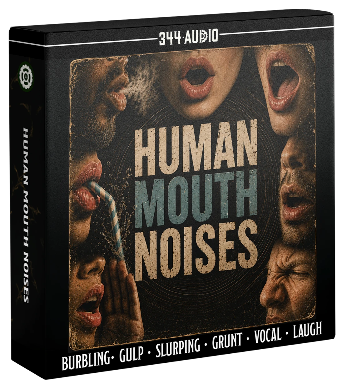 344 SFX - Human Mouth Noises Sample Packs Software GUI Artwork