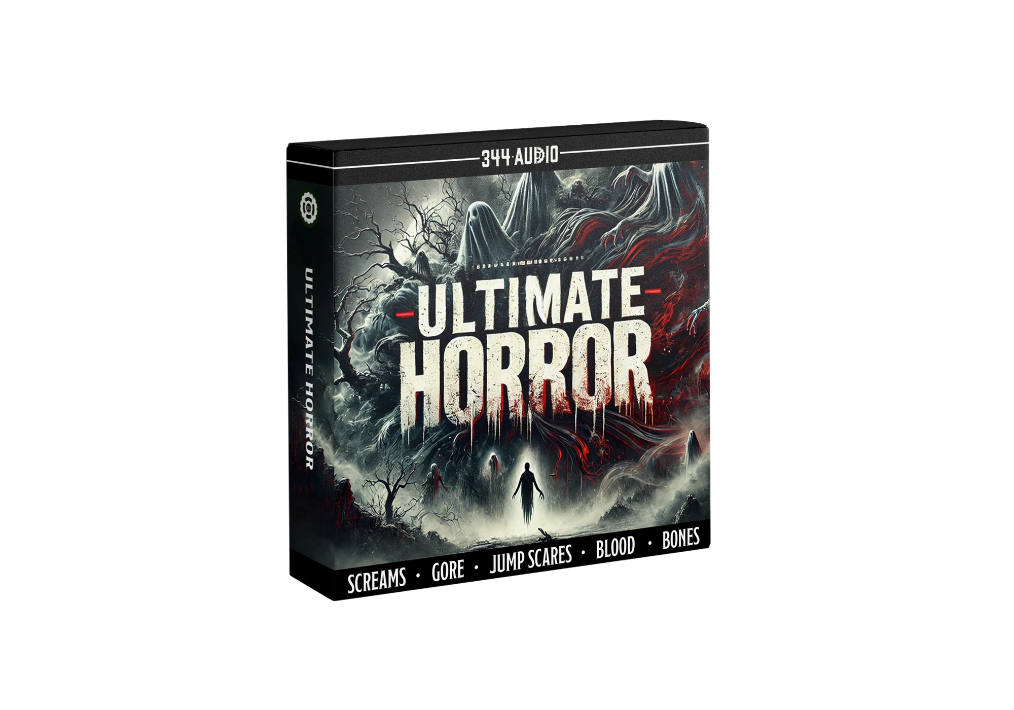 344 SFX - Ultimate Horror - Mini Sample Packs Software GUI Artwork