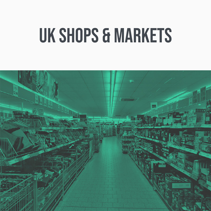 344 SFX - UK Shops & Markets Sample Packs Software GUI Artwork