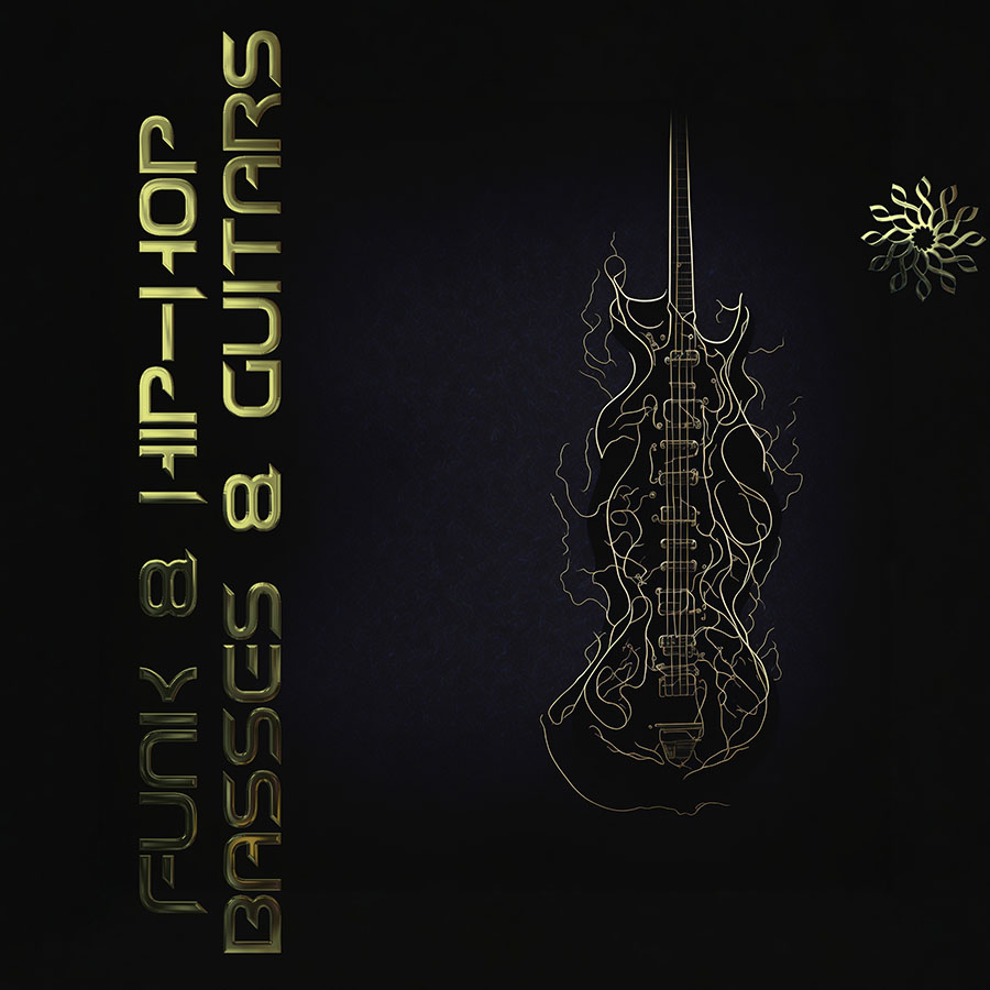 38 Live Vibes - Funk & Hip Hop Basses & Guitars Sample Packs Software GUI Artwork